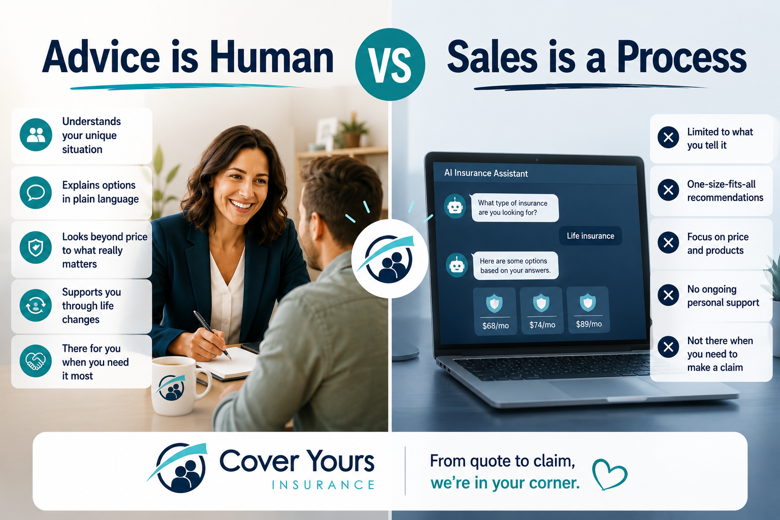 insurance adviser vs insurance salesperson