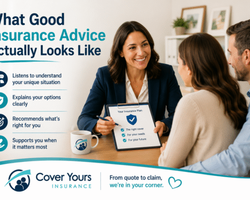 What Good Insurance Advice Actually Looks Like