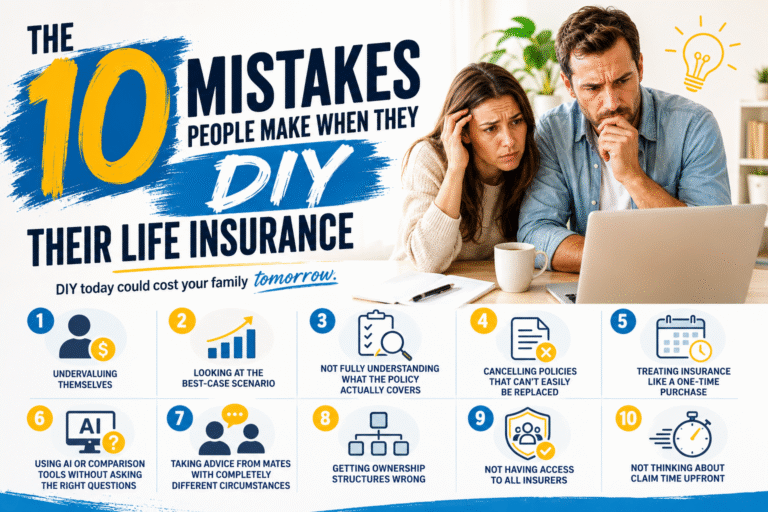 10 Mistakes People Make When Sorting Their Own Life Insurance